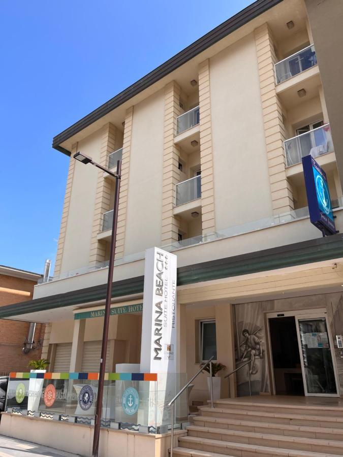 Marina Beach Aparthotel Rimini Eksteriør bilde