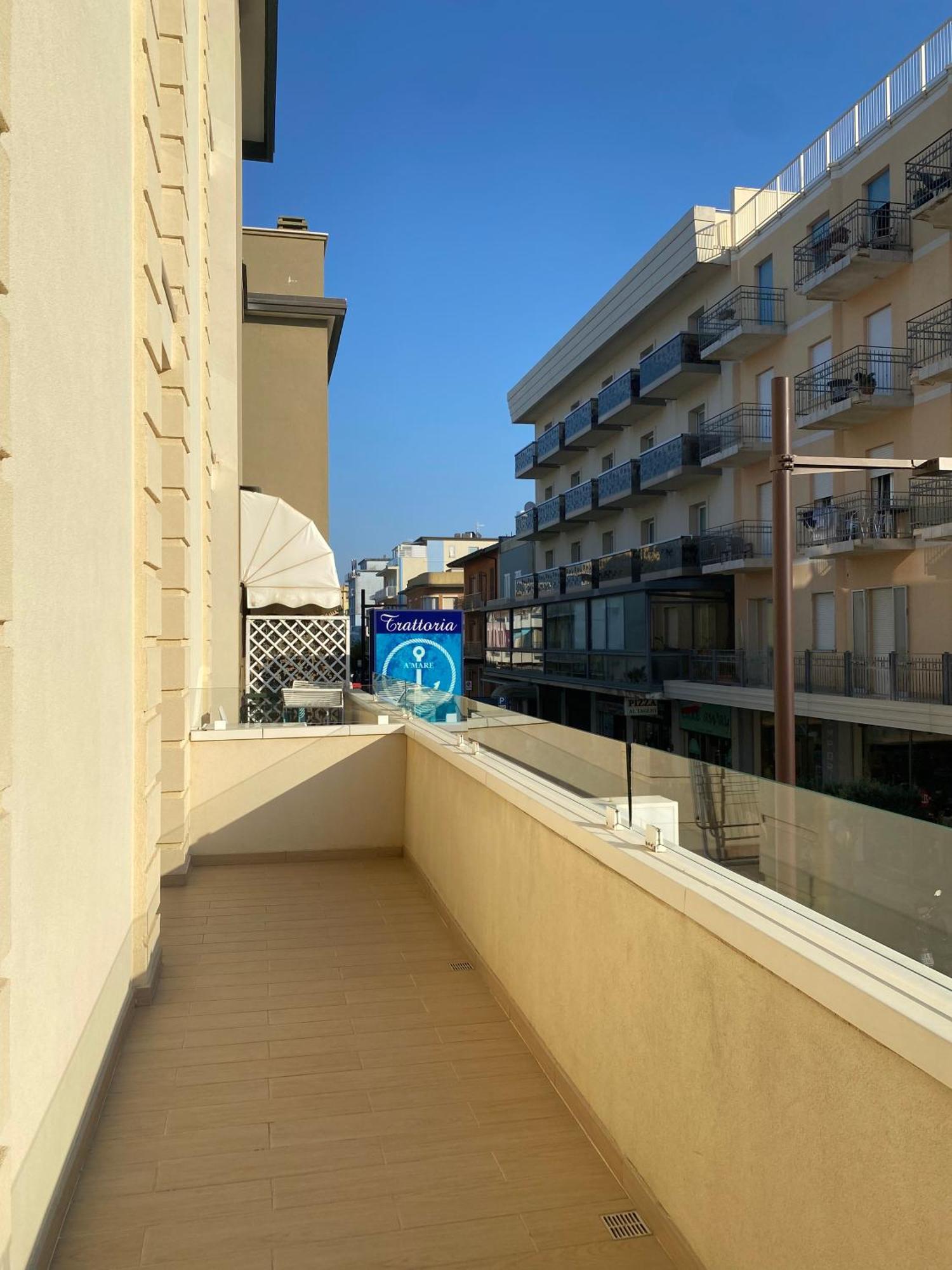 Marina Beach Aparthotel Rimini Eksteriør bilde
